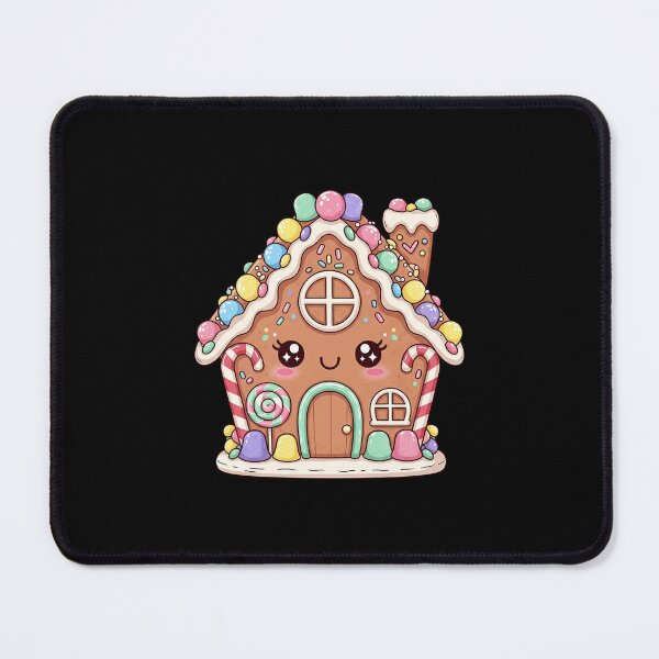 Item preview, Cute Kawaii Gingerbread House designed and sold by istoriadesign.