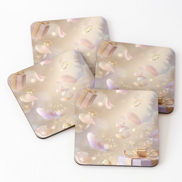 Item preview, Golden Celebration – Elegant Luxury Gift Box Fantasy Art designed and sold by No Flaws Stickers.