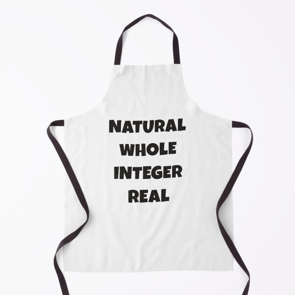 Item preview, Numbers in Math natural whole integer real designed and sold by Think4Prints.