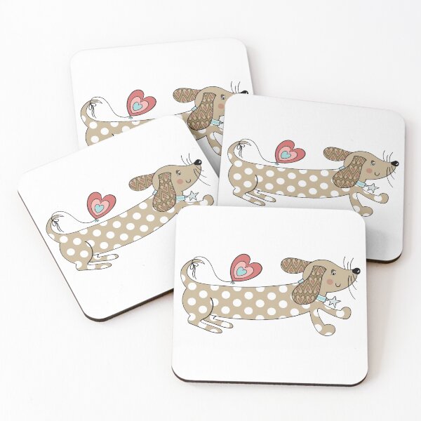 Item preview, Dachshund, Sausage Dog, Dachsie, Doxie Pattern 2 designed and sold by Helen McCartney Designs.