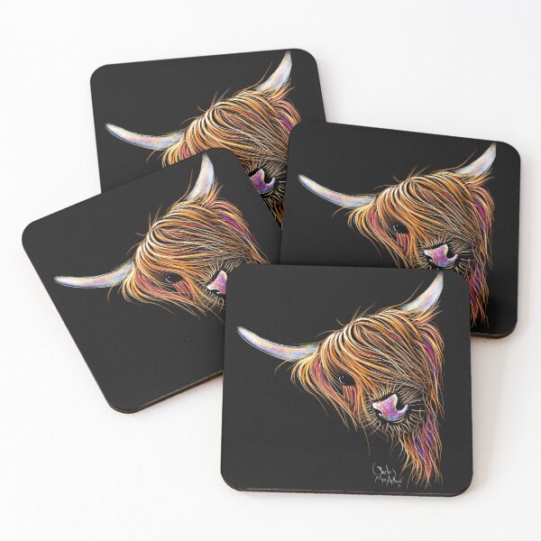 Item preview, CoW PRiNT SCoTTiSH HiGHLaND ' NooDLeS ' by SHiRLeY MacARTHuR designed and sold by Shirley MacArthur Art.