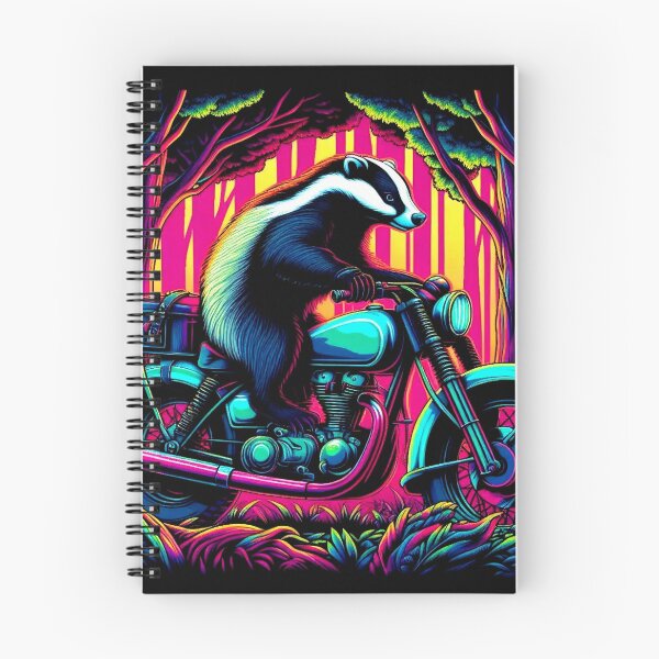 Item preview, Honeybadger motorcyle riding designed and sold by Dogandesighn.