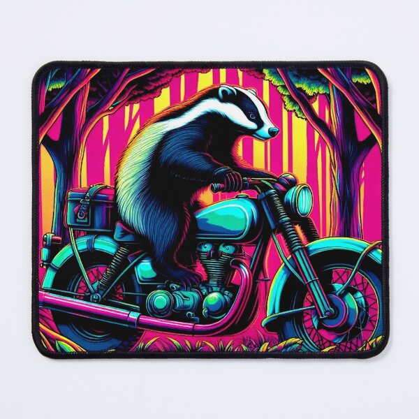 Item preview, Honeybadger motorcyle riding designed and sold by Dogandesighn.