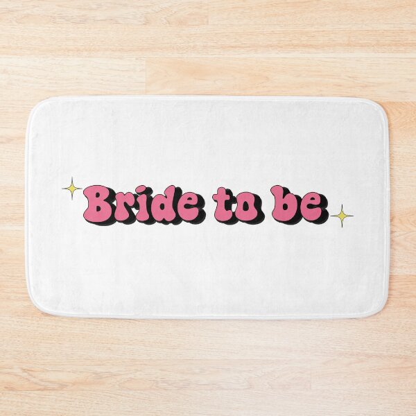 Item preview, Bride To Be – Bachelorette Party Typography Design designed and sold by designsoftinaa.