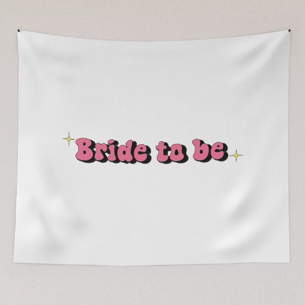 Item preview, Bride To Be – Bachelorette Party Typography Design designed and sold by designsoftinaa.