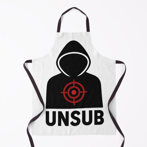Item preview, UNSUB – Minimalist True Crime Fan Design designed and sold by HROC.