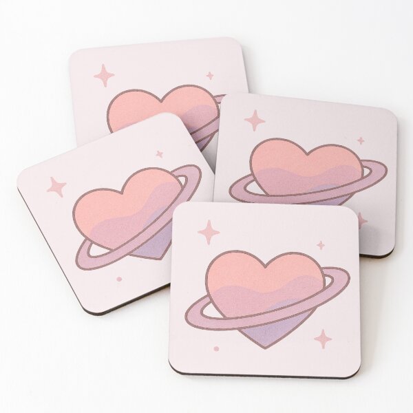 Item preview, Heart Planet – Pastel Love in Space designed and sold by wwshd.