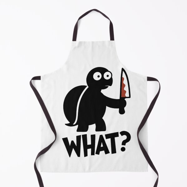 Item preview, Turttle What? Murderous Turttle With Knife designed and sold by SnapLabDesigns.