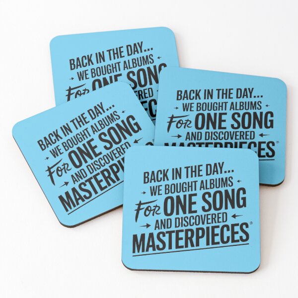 Item preview, Back in the day... We bought albums for one song and discovered masterpieces. designed and sold by SpaceFrisbee.