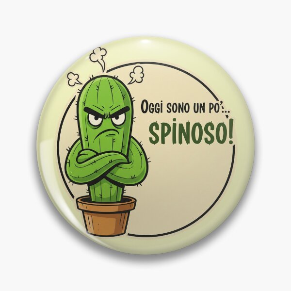 Item preview, Spinoso e arrabbiato designed and sold by Carlo Lopardo.
