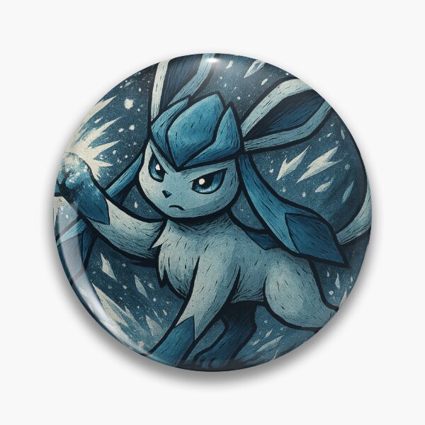Artikelvorschau, Frosted Ice Fox | Mystische Winter Kreatur Kunst entworfen und verkauft von LowBatteryBrand.
