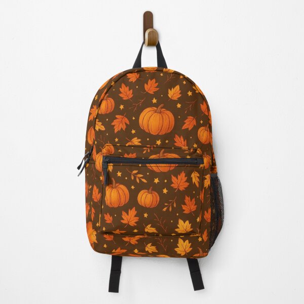 Item preview, Autumn Pumpkins & Leaves Pattern designed and sold by NoirAuraX.