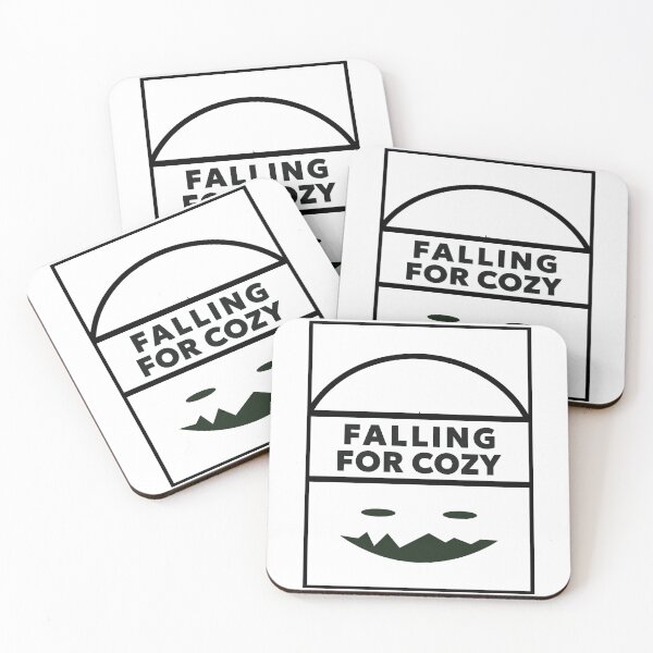 Item preview, Falling for Cozy Minimal Black Text Autumn Typography designed and sold by Combat Skies.