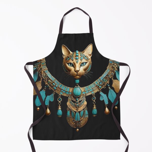 Item preview, Sacred Cat Amulet – Vintage Egyptian Necklace Art designed and sold by Antik by Schulz.