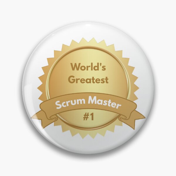 Item preview, World's Greatest Scrum Master designed and sold by Agile Whimsy.