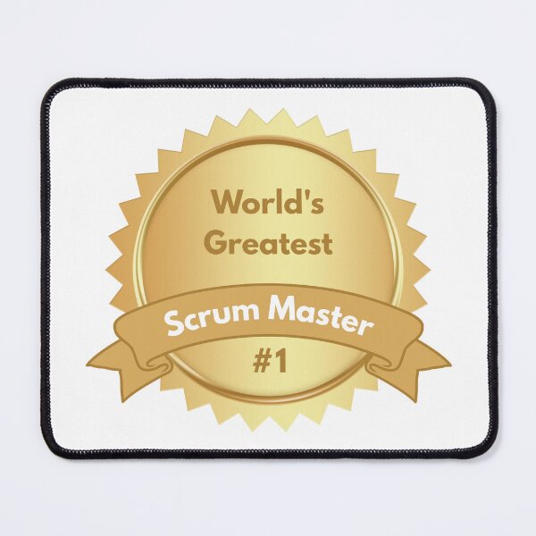 Item preview, World's Greatest Scrum Master designed and sold by Agile Whimsy.