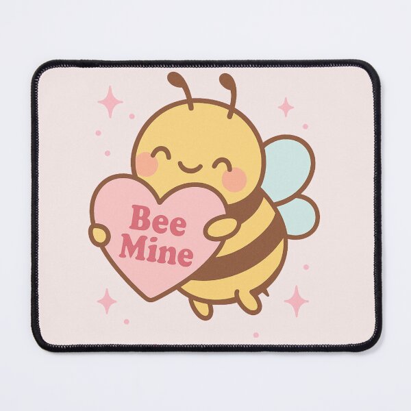 Item preview, Bee Mine – Kawaii Bumblebee with Pink Sparkles designed and sold by wwshd.