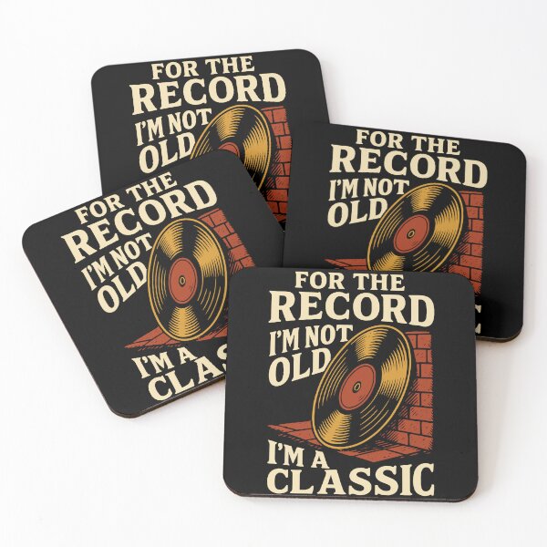 Item preview, For The Record I'm Not Old I'm A Classic Vinyl designed and sold by LuminOrb.