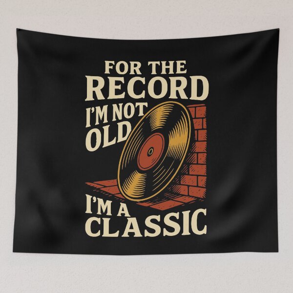 Item preview, For The Record I'm Not Old I'm A Classic Vinyl designed and sold by LuminOrb.