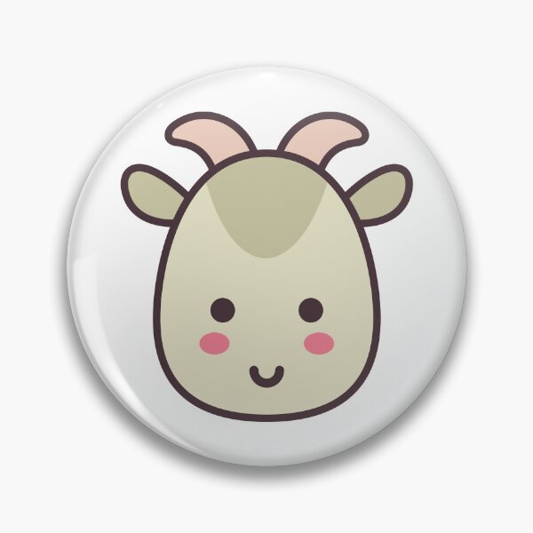 Item preview, Kawaii Goat Adorable Farm Animal Design designed and sold by missbobbit.