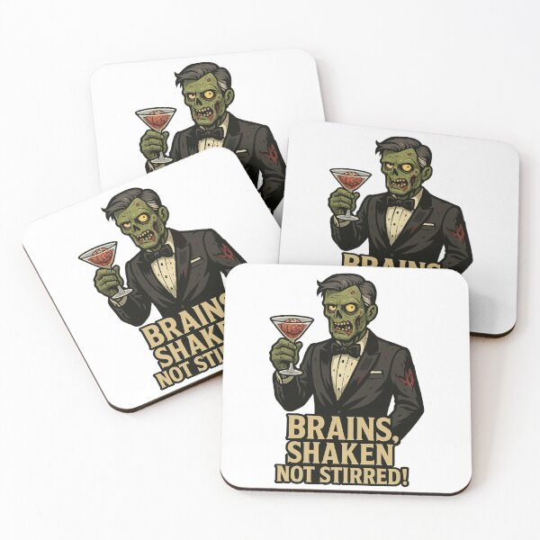 Item preview, Brains, Shaken... Not Scrambled - Fan Art Design designed and sold by elsotanodelcine.