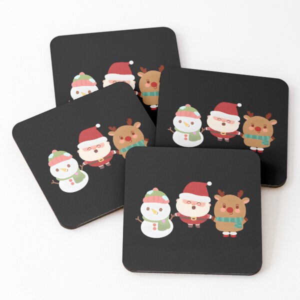 Item preview, Frosty Santa And Rudolph designed and sold by PuffsKashtan.