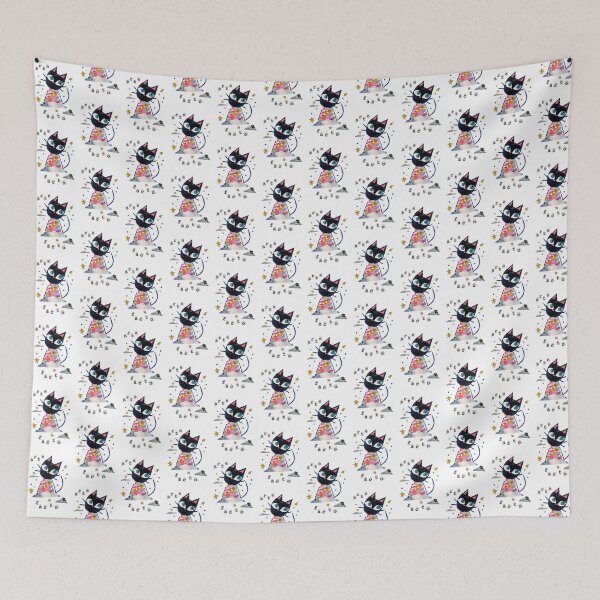Item preview, CAT ARTEFACTO COLLAGE designed and sold by trixilustra.