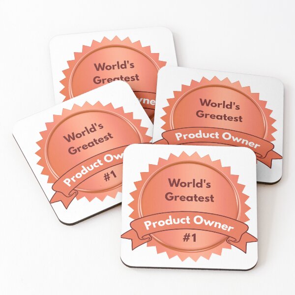 Item preview, World's Greatest Product Owner designed and sold by Agile Whimsy.