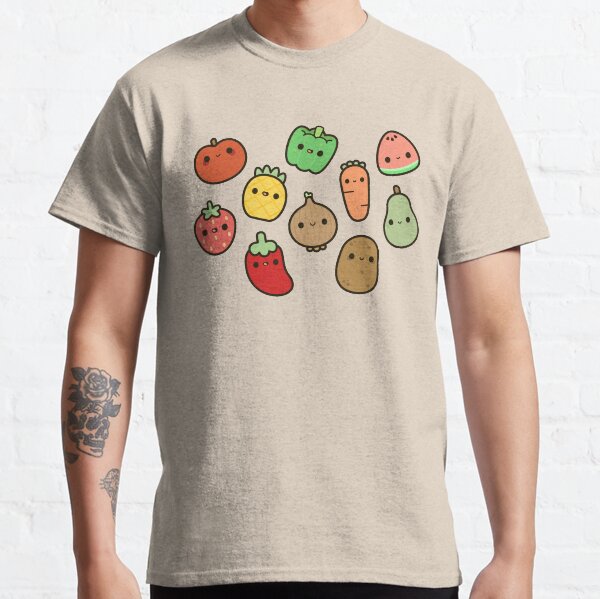 Cute fruit and veg Classic T-Shirt