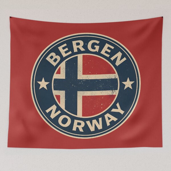 Item preview, Bergen - Norway  designed and sold by GoodOldVintage.