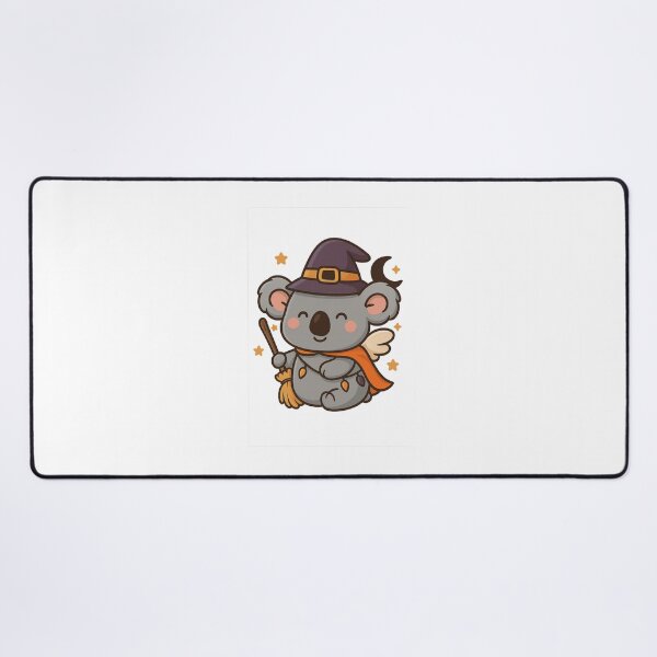Item preview, Kawaii Koala Witch – Cute Halloween Cartoon Animal Illustration designed and sold by ThaiArtShop.