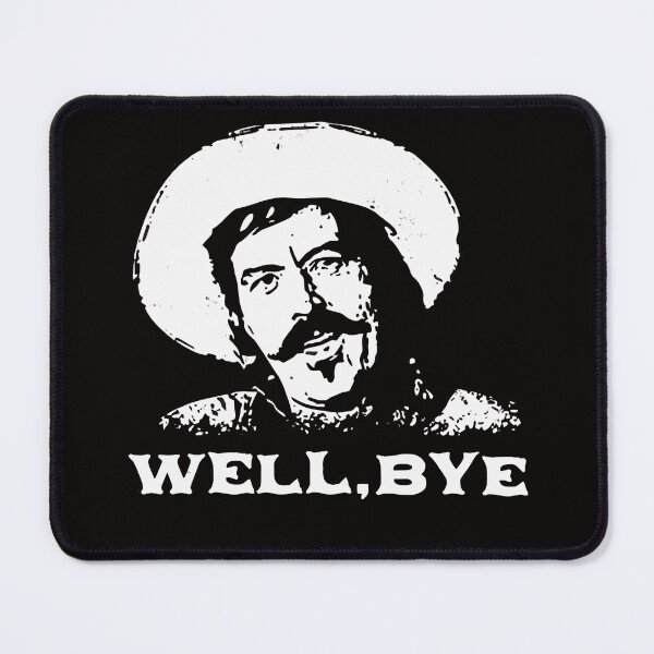 Item preview, Well, Bye in white stencil designed and sold by Adriana-PA.