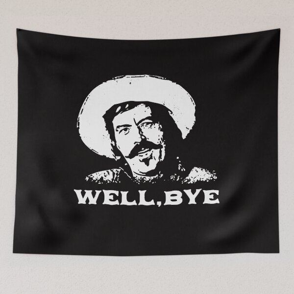 Item preview, Well, Bye in white stencil  designed and sold by Adriana-PA.