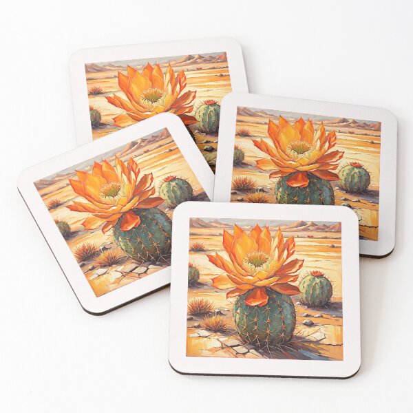 Item preview, Orange Cactus Flower#1 designed and sold by Helios Be. Lavsh.