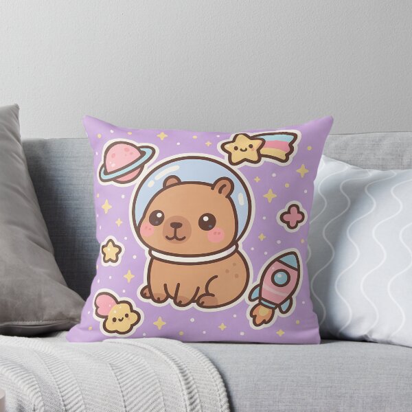 Item preview,  Kawaii Space Capybara – Kawaii Space Critters designed and sold by Guraaprint.