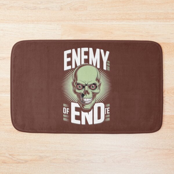 Item preview, Enemy Of End Vintage Skull Design designed and sold by Katherine Williams.