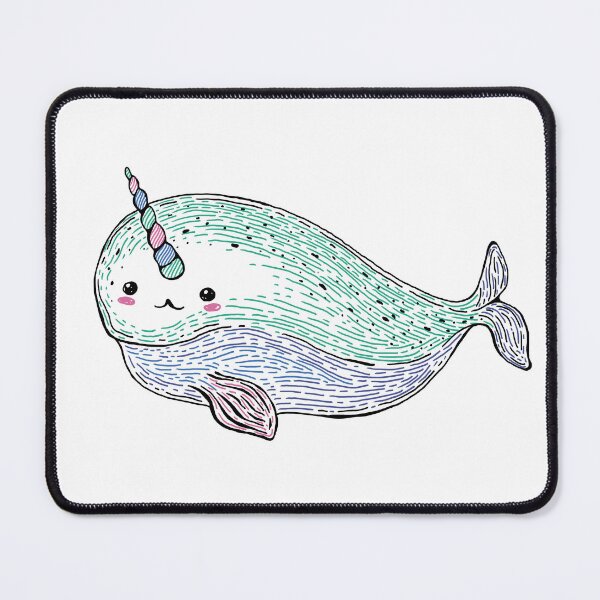 Item preview, Kawaii Narwhal Adorable Sea Creature Design designed and sold by missbobbit.