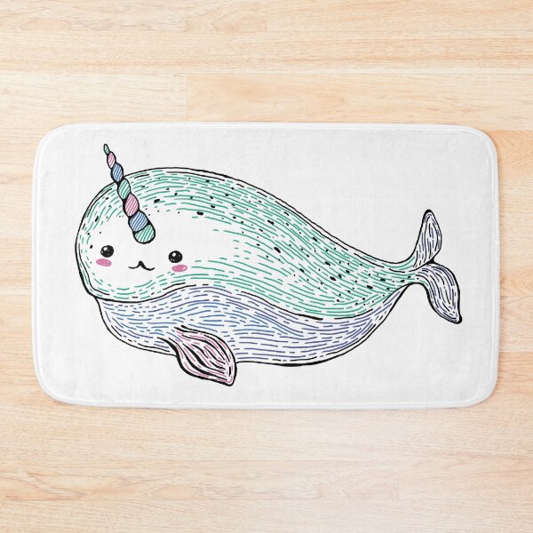 Item preview, Kawaii Narwhal Adorable Sea Creature Design designed and sold by missbobbit.