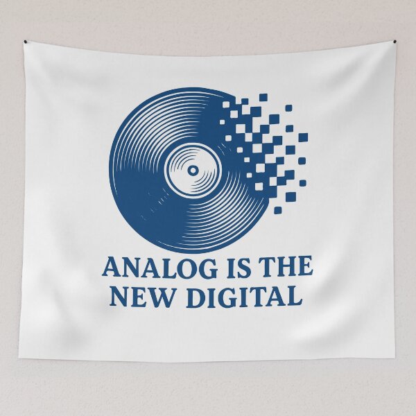 Item preview, Analog Is The New Digital Vinyl Music designed and sold by LuminOrb.