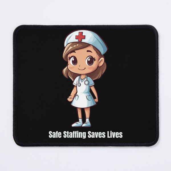 Item preview, Safe Staffing Saves Lives – Nurse Support designed and sold by WonderMix.