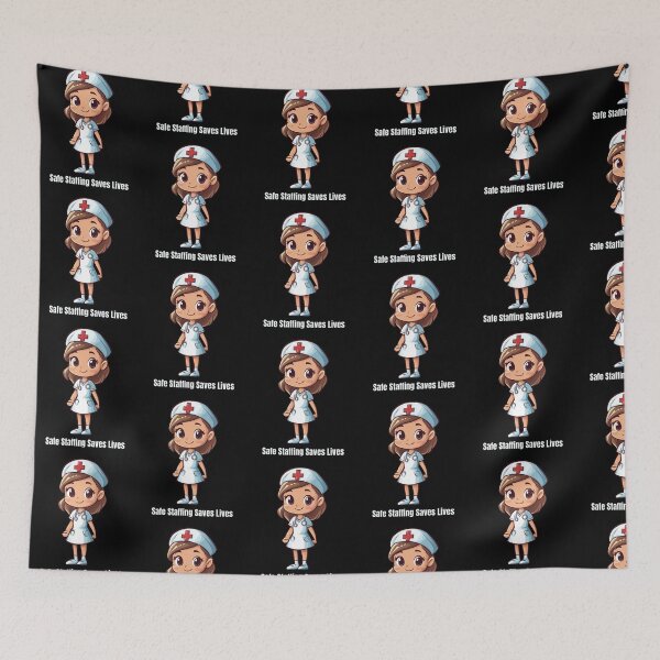 Item preview, Safe Staffing Saves Lives – Nurse Support  designed and sold by WonderMix.