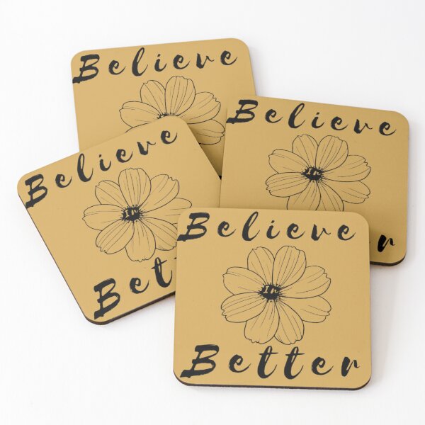 Item preview, Believe in Better – Motivational Positive Quote Design designed and sold by Ditstyle.