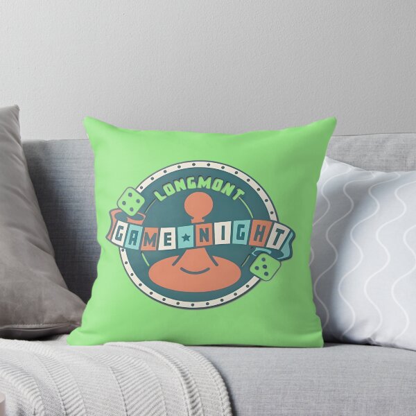 Item preview, Longmont Game Night Retro Dice & Pawn Design | Limited Edition designed and sold by TerryBell.
