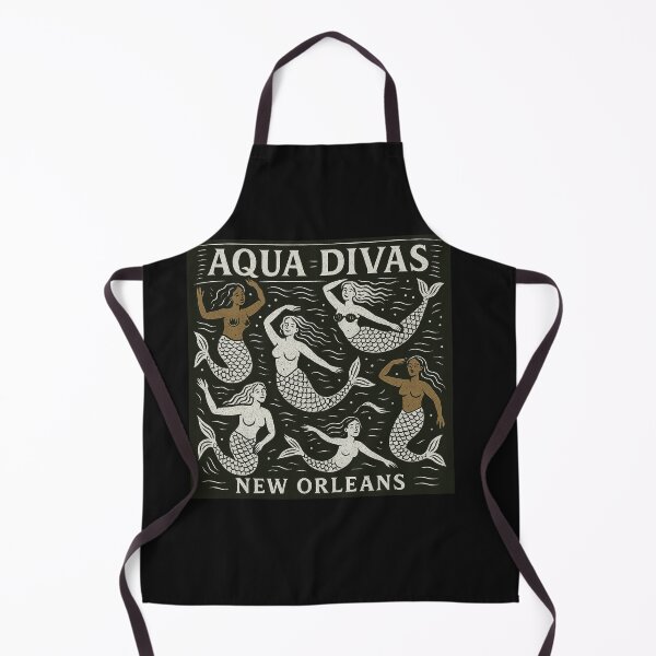 Item preview, Aqua Diva New Orleans designed and sold by DarkBecky.