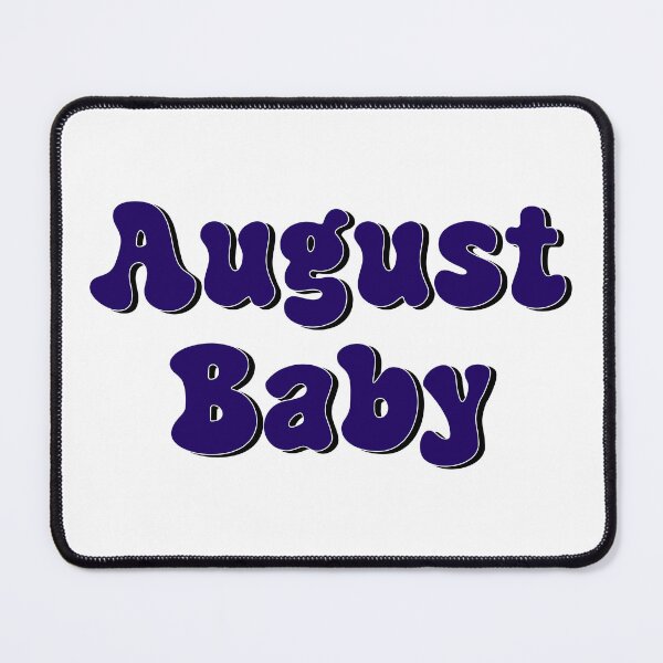 Item preview, August Baby | Born in August Typography Design designed and sold by designsoftinaa.