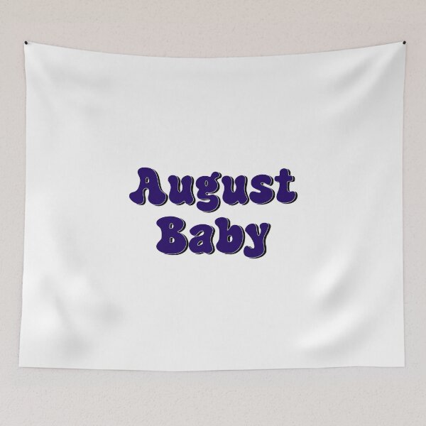 Item preview, August Baby | Born in August Typography Design designed and sold by designsoftinaa.