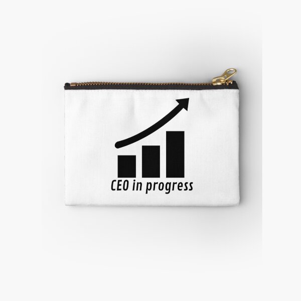 Aperçu de l'œuvre CEO in Progress – Business Mindset Entrepreneur Quote créée et vendue par J0b4t.