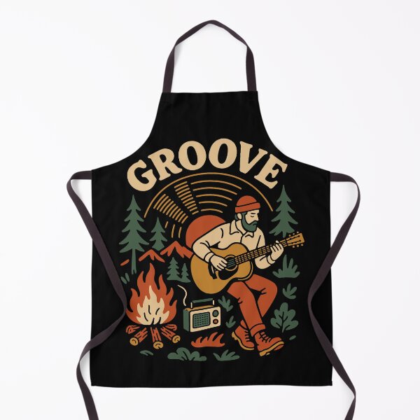 Item preview, Groove Retro Vinyl Record Music Vibes designed and sold by LuminOrb.