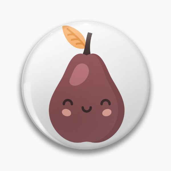 Item preview, Kawaii Pear Adorable Fruit Design designed and sold by missbobbit.
