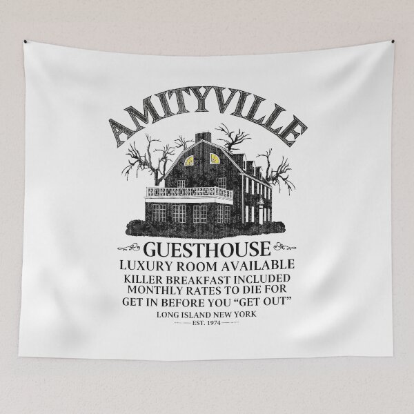 Item preview, Amityville Guesthouse designed and sold by Candywrap Studio.